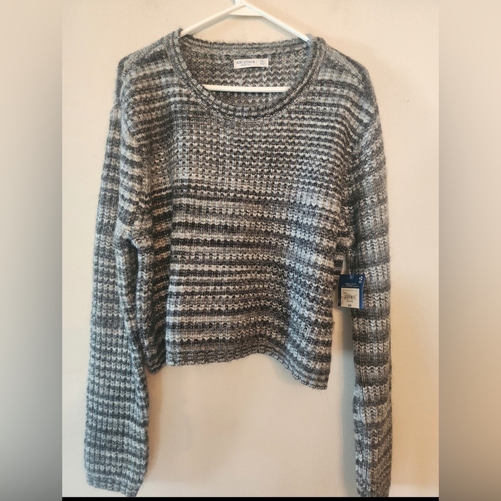 Arizona jeans co sweater size xxl grey space